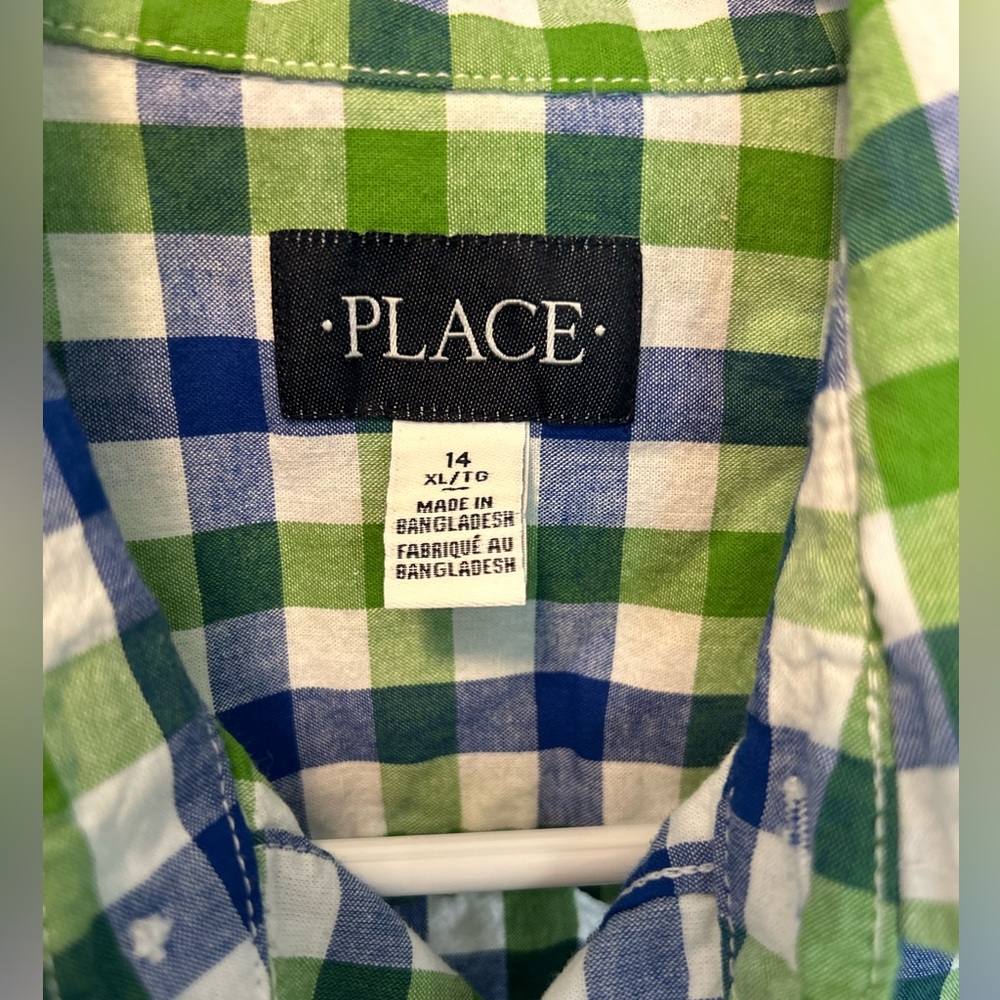 Boys Children Place Button Down.